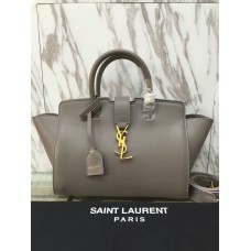 YSL Downtown Cabas Tote 30cm Grey