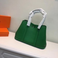 Hermes Garden Party Handbag Small 31cm Green