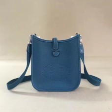 Hermes Mini Evelyne TPM Bag Blue