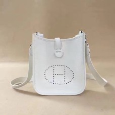 Hermes Mini Evelyne TPM Bag White