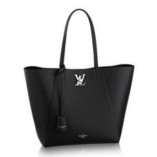Louis Vuitton M42291 Lockme Cabas Shoulder Bag Taurillon Leather