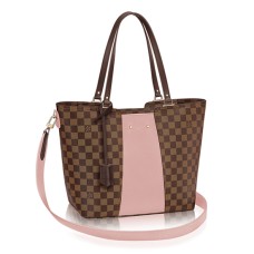 Louis Vuitton N44041 Jersey Shoulder Bag Damier Ebene Canvas