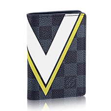 Louis Vuitton N64011 Pocket Organizer Damier Graphite Canvas