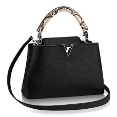 Louis Vuitton N92800 Capucines PM Tote Bag Taurillon Leather
